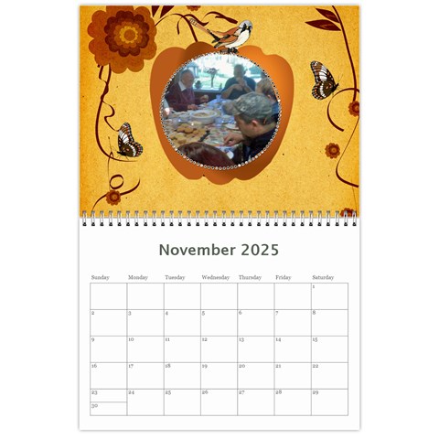 All Occassion Calendar 2025 By Kim Blair Nov 2025