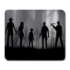 The Walking Dead Silhouette Large Mousepad by DreamPhreak