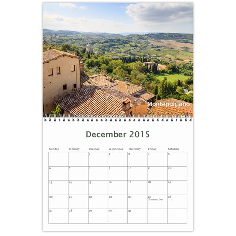 Calendar2015 By Paul Eldridge Dec 2015