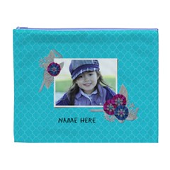 Cosmetic Bag (XL): Snowflakes (7 styles)