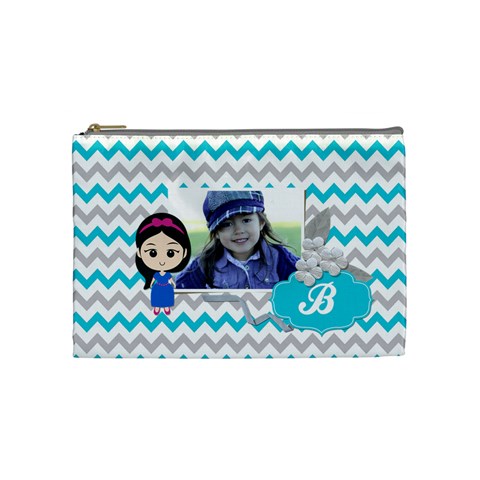 Cosmetic Bag (m): Little Girl By Jennyl Front