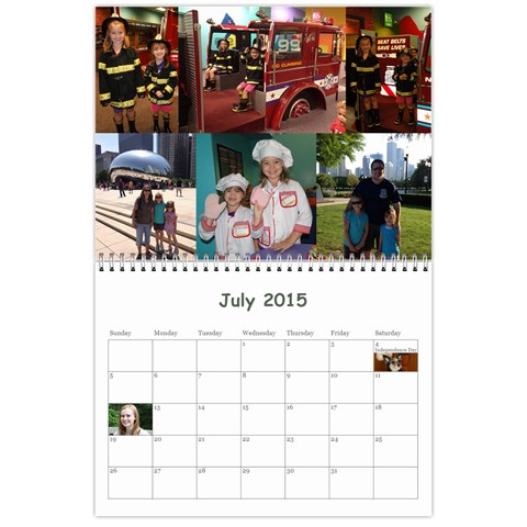 Calendar L 2015 By Roxanne Klingler Jul 2015