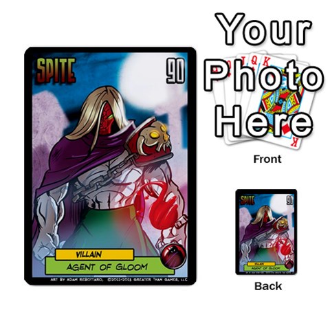 Sentinels 54 Card Promos By Sasha Front 7