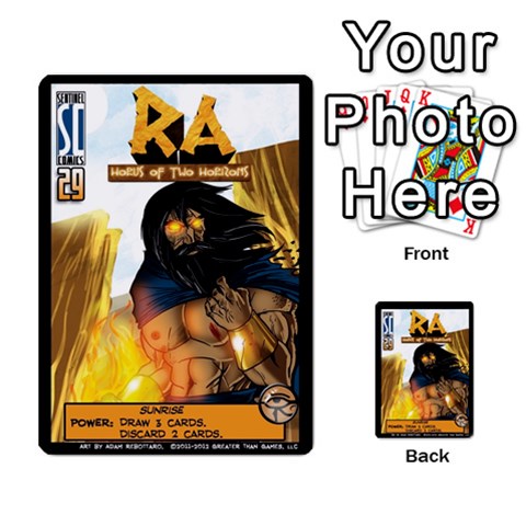 Sentinels 54 Card Promos By Sasha Front 9