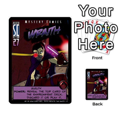 Sentinels 54 Card Promos By Sasha Front 10