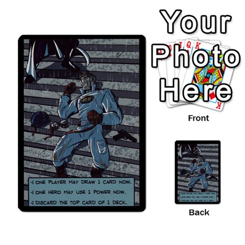 Sentinels 54 Card Promos By Sasha Back 15