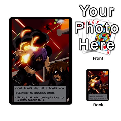 Sentinels 54 Card Promos By Sasha Back 25