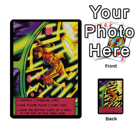 Sentinels 54 Card Promos By Sasha Back 35