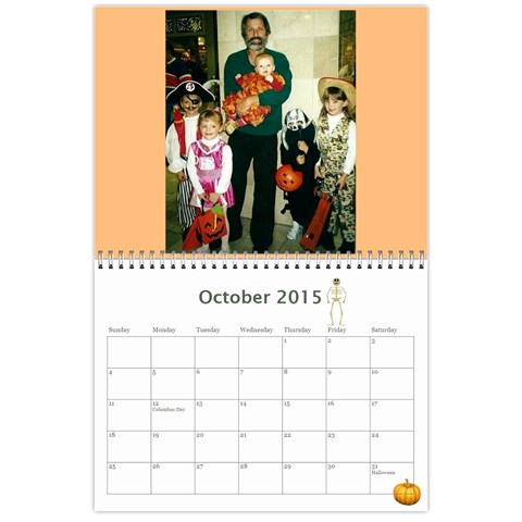 Laylas 2015 Calendar By Katy Oct 2015