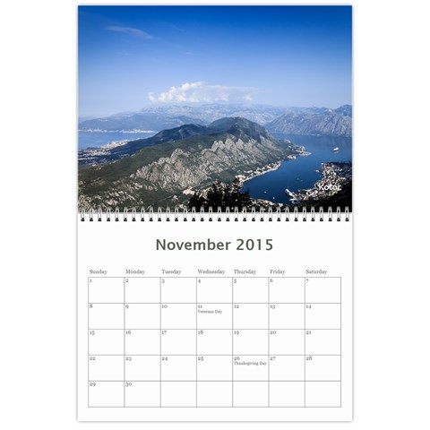 Calendar2015 2 By Paul Eldridge Nov 2015