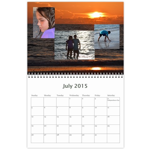 Calendar 2015 By Janet Andreasen Jul 2015