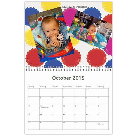 Yehudas Calendar By Tova Oct 2015