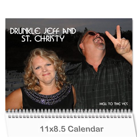 Drunkle Jeff Calender By Sarah Cover