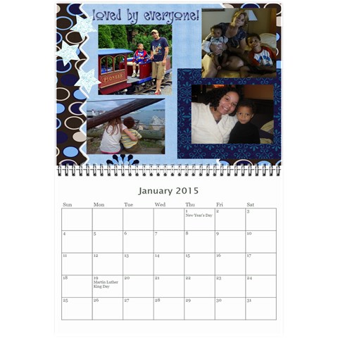 Ant Calendar By Doreen Stratton Jan 2015