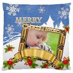 xmas - Standard Premium Plush Fleece Cushion Case (Two Sides)