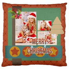 xmas - Standard Premium Plush Fleece Cushion Case (Two Sides)