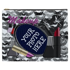 Makeup Black Cosmetic Bag XXXL (7 styles) - Cosmetic Bag (XXXL)