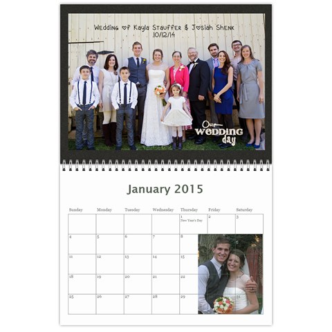 2015 Stauffer Calendar By Getthecamera Jan 2015