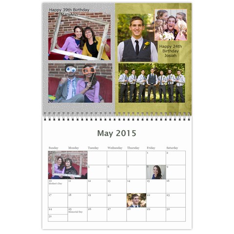 2015 Stauffer Calendar By Getthecamera May 2015