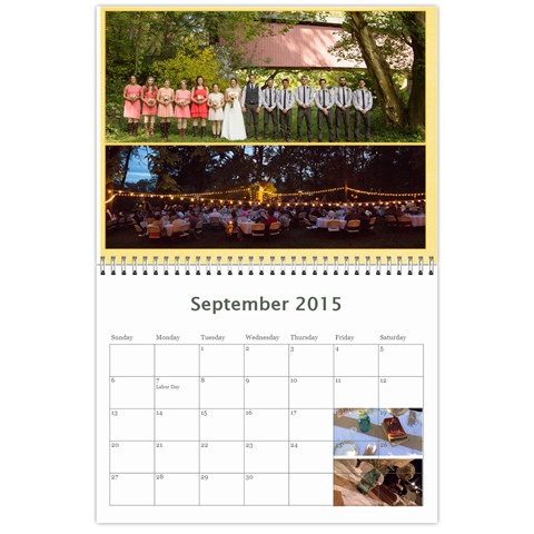 2015 Stauffer Calendar By Getthecamera Sep 2015