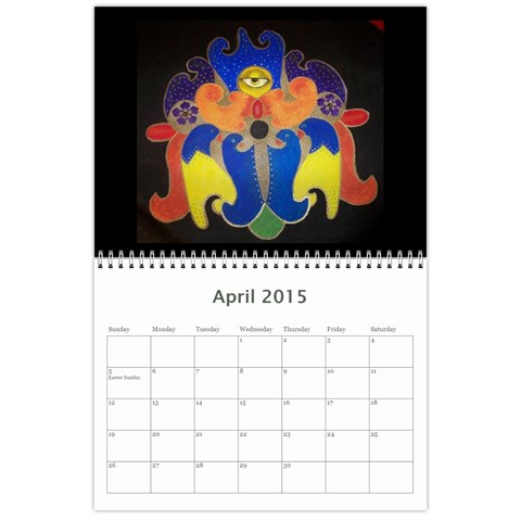 Calender By Judith Pizzamiglio Apr 2015