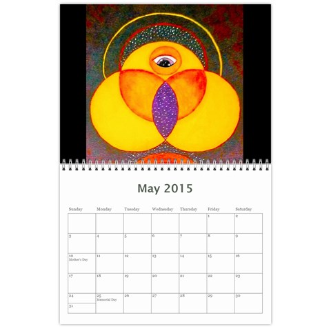 Calender By Judith Pizzamiglio May 2015