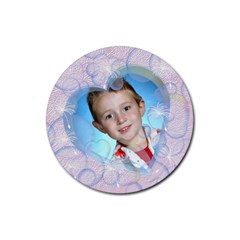 Bubble Rubber Coaster Round - Rubber Coaster (Round)