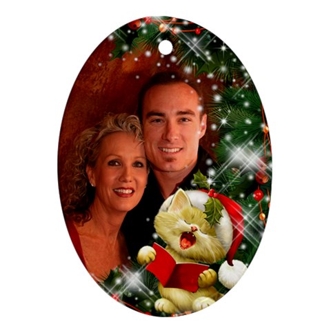 Our Family Sing Merry Christmas (2 Sided) Ornament By Deborah Back