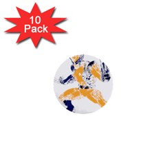 Splatter Heroes Wolverine Plain 1  Mini Button (10 Pack)  by geekdom