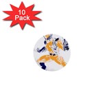 Splatter Heroes Wolverine Plain 1  Mini Button (10 pack)  Front