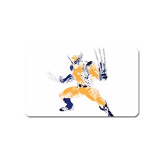 Splatter Heroes Wolverine Plain Magnet (name Card) by geekdom