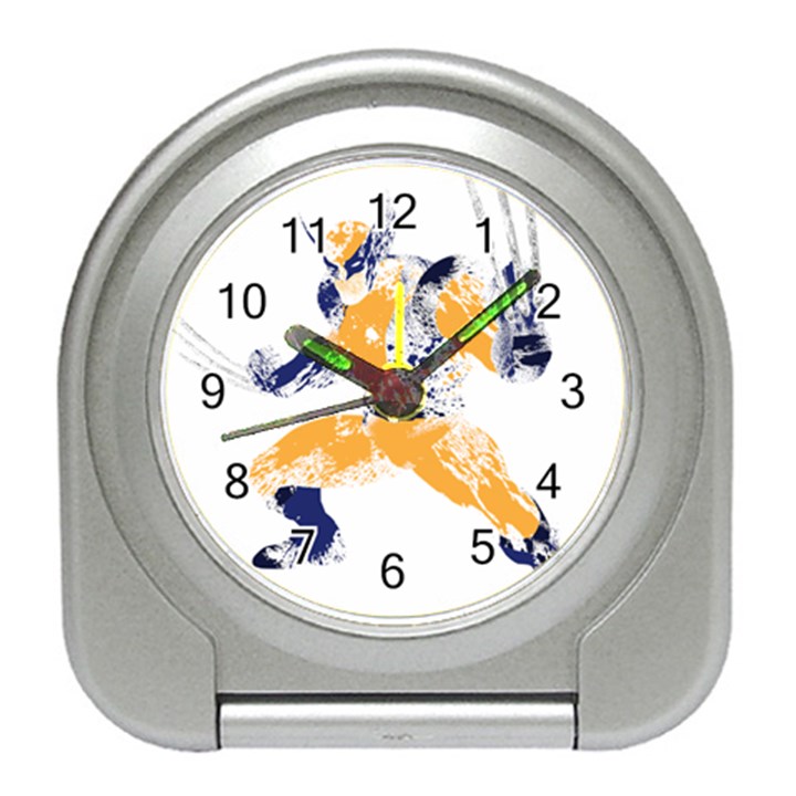 Splatter Heroes Wolverine Plain Travel Alarm Clock