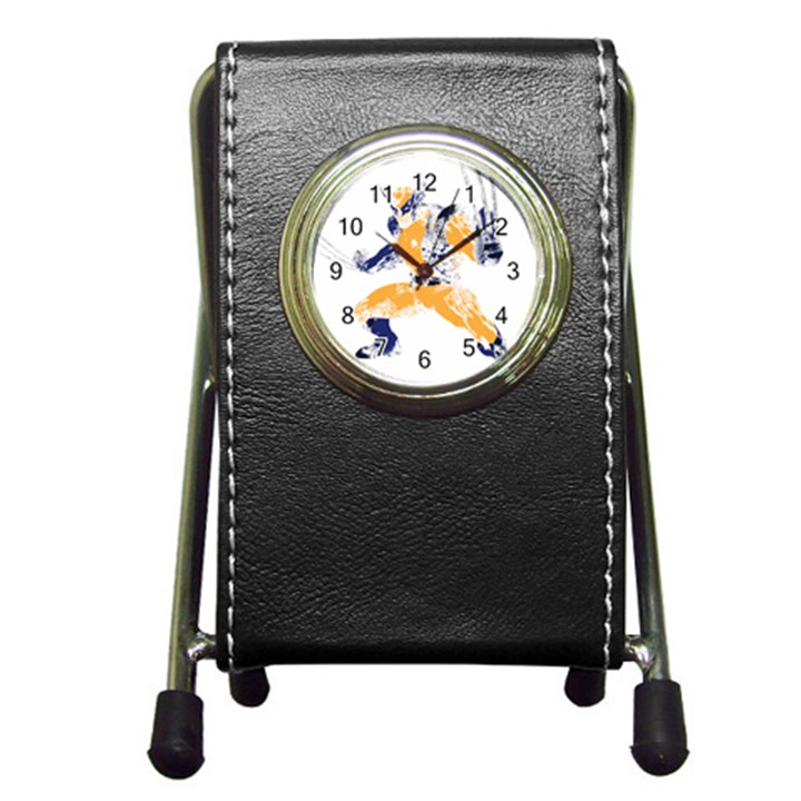 Splatter Heroes Wolverine Plain Pen Holder Desk Clock