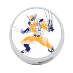 Splatter Heroes Wolverine Plain 4-Port USB Hub (One Side) Front