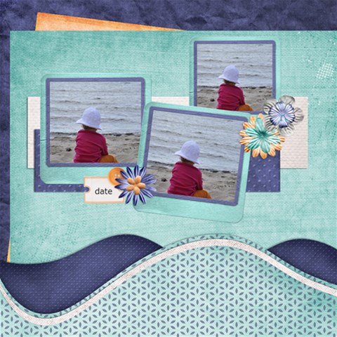 Scrappy2 By Elfie 12 x12  Scrapbook Page - 1