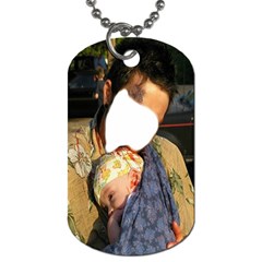 Take Out Lunch Baby ! Zombie Series #3. - Dog Tag (Two Sides)