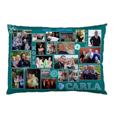 Carlas Pillow By Stephanie 26.62 x18.9  Pillow Case