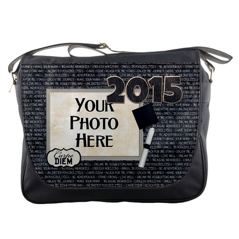 Graduate Messenger Bag By Lisa Minor Front