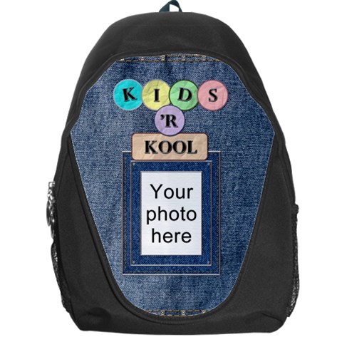 Kids R Kool Backpack Bag By Lil Front