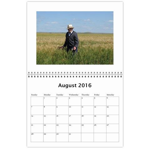 Vetter Calendar 15 Aug 2016