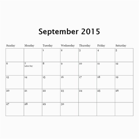 Vetter Calendar 15 Oct 2015