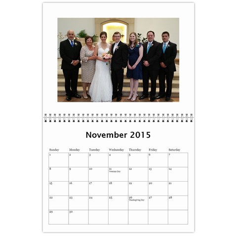 Vetter Calendar 15 Nov 2015