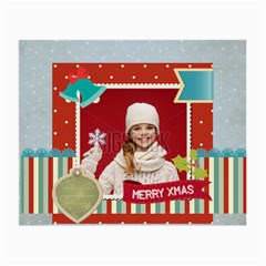 xmas - Small Glasses Cloth (2 Sides)