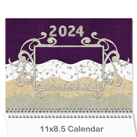 2025 Calender Elegance By Shelly Cover