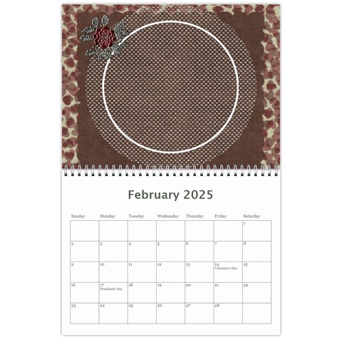 2025 Calender Beloved By Shelly Feb 2025