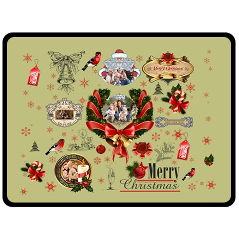 Xmas By Blanket 80 x60  Blanket Back