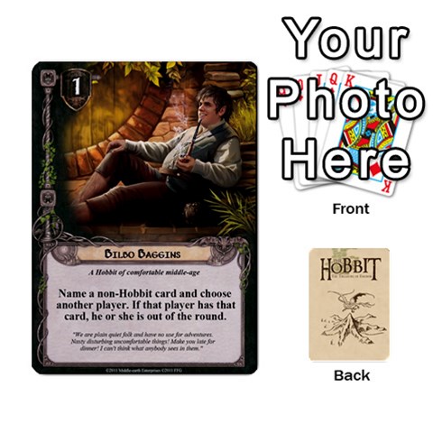 King Hobbit Love Letter Retheme 3 Decks By Aaron Lambert Front - DiamondK