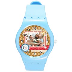 xmas - Round Plastic Sport Watch (M)