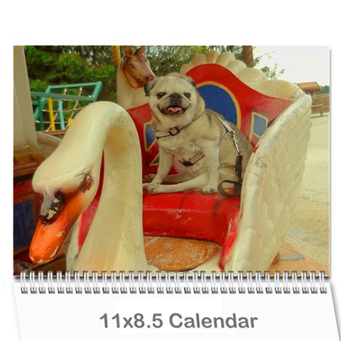 Pug Calendar Omi Clara 2016 By Lil Creatures Cover