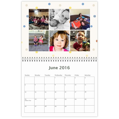 Calendar By Royce Piggott Jun 2016